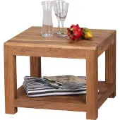 Wohnling Salontafel MUMBAI acaciahout bruin 60 cm
