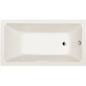 Polysan Noemi Rechthoekig bad 160x80x39cm, ivoor