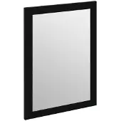 Sapho Treos spiegel met lijst 75x50cm, zwart mat