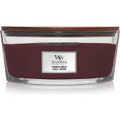 Woodwick Heartwick Flame Ellipse Geurkaars - Phantom Cherry - 50 branduren