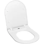 Glacera EASYSLIM44 toiletzitting met automatische zachte sluiting, slank design