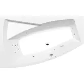 Polysan Evia Whirlpoolbad links, 170x100x47cm, Attraction Hydro, chroom