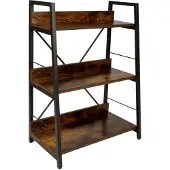 Begryf - Opbergrek - rustiek bruin - 3 legplanken - 61x35x84 cm