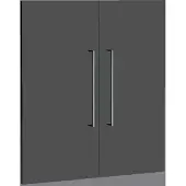 Kerkmann Kastdeur Antraciet Hout 760 x 16 x 700 mm