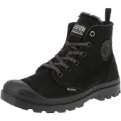 Palladium Veterlaarzen 'Pampa' zwart / wit