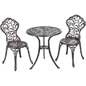 Coast - 3-Delige buiten bistro set - Tafel en twee stoelen