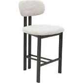 Giga Meubel Barkruk Noor Beige/Brons 75cm