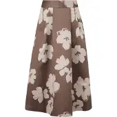 s.Oliver Black Label Midirok van satijn