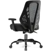 GTPLAYER - Ergonomische Bureaustoel - Met Mesh Rugleuning en Kantelfunctie - Zwart