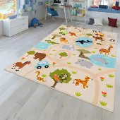 TT Home Kinderkamertapijt tapijt jongen meisje kinderkamertapijt baby antislip straat