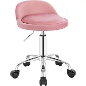 Markenlos Verstelbare bureaustoel met wielen, 53 cm, comfortmodel