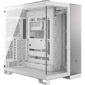 Corsair PC-behuizing - - CC-9011285-WW - 6500X Mid - Toren PC-behuizing, Wit/Satijn Grijs Aluminium
