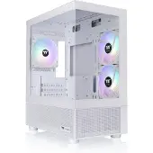 Thermaltake View 170 TG ARGB Micro - PC Case - Behuizing - Gehard Glas - 3x120mm Ventilator - Wit