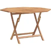 vidaXL Tuin Bistro Set 3 st Naturel Massief Teakhout
