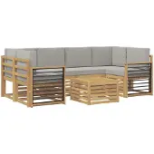 vidaXL Sofa-Sets Massief Acacia Hout