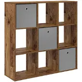 vidaXL Dressoir met lade Oudhout 102 x 31 x 99,5 cm