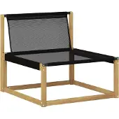 vidaXL Buiten Midden Sofa 2-zits Massief Acacia Hout