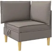 vidaXL Sofa met opslag Stof