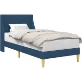 vidaXL Bedframe Effen met hoofdeinde verbindingplaat