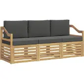 vidaXL Sofa-Sets Massief Acacia Hout