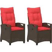 vidaXL Tuinstoel 56 x 64 x 94 cm staal