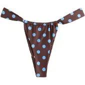 Next Bikinibroek lichtblauw / bruin