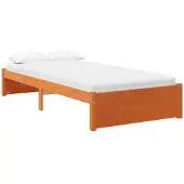 vidaXL Bedframe Massief grenen