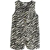 Next Jumpsuit zwart / wit