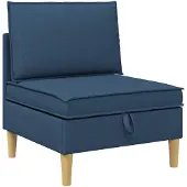 vidaXL Sofa met opslag Stof