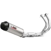 MIVV Oval 2x1 Kawasaki Ninja 650/z650 24-26 Gehomologeerd Compleet Uitlaatsysteem