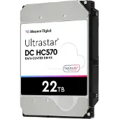 Western Digital Ultrastar DC HC570, 22 TB, 7200 RPM, 512 MB, 3.5", Serial ATA III