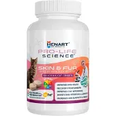 Henart pro life science kat huid en vacht 75 gr 125 tbl