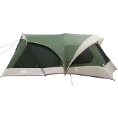 vidaXL Familietent 14-persoons Groen 185T Polyester met PU Coating