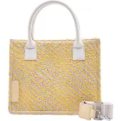 Seidenfelt Manufaktur handtas schoudertas Hulu Hand Bag Butter Yellow geel