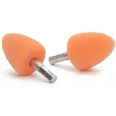 Aps - Polijstkegel L40-Ø30mm - Diverse Hardheid - Orange - Finish