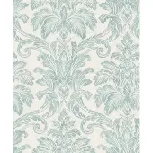 Rasch Barok behang groen/blauw vlies 295855