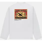 Pockies Swallow Longsleeve T-Shirt Wit | M / Wit
