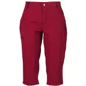 Heber Peak - Women's MapleHe. Trekking Capri Pants - Trekkingbroek S, rood