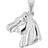 Akzent meisjes hanger "Cosmo" zilver 925 - paardenhoofd - Edelstahl