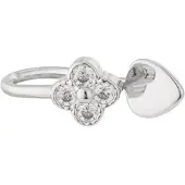 Yehwang Neus- en oor cuff bloem - Verkleurt niet - Cadeau - Goudlief