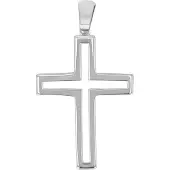 Akzent Unisex Hanger "Elia" uit 925 Sterlingzilver, gerhodineerd, duurzaam