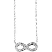 Akzent dames ketting met hanger Alvie, zilverkleurig, duurzaam
