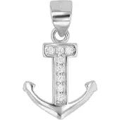 Akzent Dames Hanger "Ocean" van 925 Sterlingzilver, gerhodineerd, duurzaam