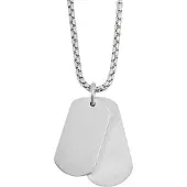 Akzent unisexketting met hanger Zarah, duurzaam