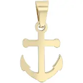 Akzent Dames hanger "Lukia" Zilver - Klassiek minimalistisch - Edelstahl