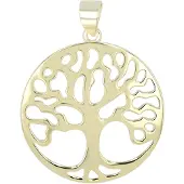 Akzent dames hanger "Jihane" van 925 Sterlingzilver, gerhodineerd, duurzaam