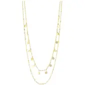 Akzent damesketting met hanger Eline, goudkleurig, duurzaam