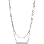Akzent damesketting met hanger "Lara" met hanger dames - nikkelvrij - Edelstahl