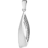 Akzent dames hanger "Anela" van 925 Sterlingzilver, gerhodineerd, duurzaam