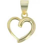 Akzent dameshanger "Leilani" - 925 Sterlingzilver - Hart